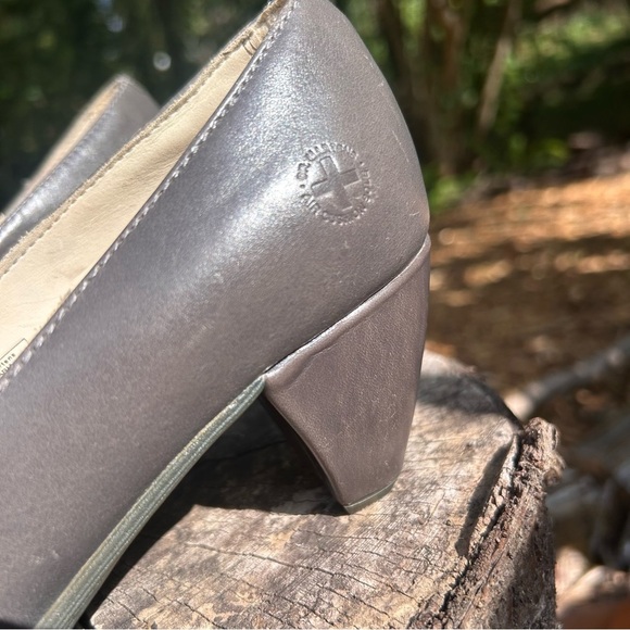 Dr Martens Pump Maria Cut Out Peep Toe Grey Palatine 13110020 Doc Martins Size 7 - Picture 5 of 12